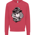Steampunk King Charles Spaniel Cavelier Mens Sweatshirt Jumper Heliconia