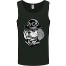 Steampunk King Charles Spaniel Cavelier Mens Vest Tank Top Black
