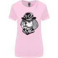 Steampunk King Charles Spaniel Cavelier Womens Wider Cut T-Shirt Light Pink