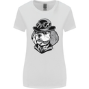 Steampunk King Charles Spaniel Cavelier Womens Wider Cut T-Shirt White