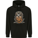 Steampunk Lion Childrens Kids Hoodie Black