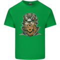 Steampunk Lion Kids T-Shirt Childrens Irish Green