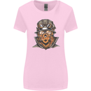 Steampunk Lion Womens Wider Cut T-Shirt Light Pink