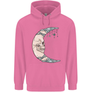 Steampunk Moon Skull Mens 80% Cotton Hoodie Azelea