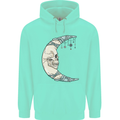 Steampunk Moon Skull Mens 80% Cotton Hoodie Peppermint