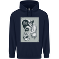 Steampunk Music Event Childrens Kids Hoodie Navy Blue