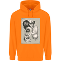 Steampunk Music Event Childrens Kids Hoodie Orange
