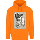 Steampunk Music Event Childrens Kids Hoodie Orange