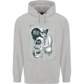 Steampunk Music Event Childrens Kids Hoodie Sports Grey