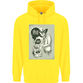 Steampunk Music Event Childrens Kids Hoodie Yellow