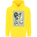 Steampunk Music Event Childrens Kids Hoodie Yellow