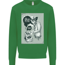 Steampunk Music Event Kids Sweatshirt Jumper Irish Green
