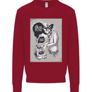 Steampunk Music Event Kids Sweatshirt Jumper Red