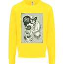 Steampunk Music Event Kids Sweatshirt Jumper Yellow