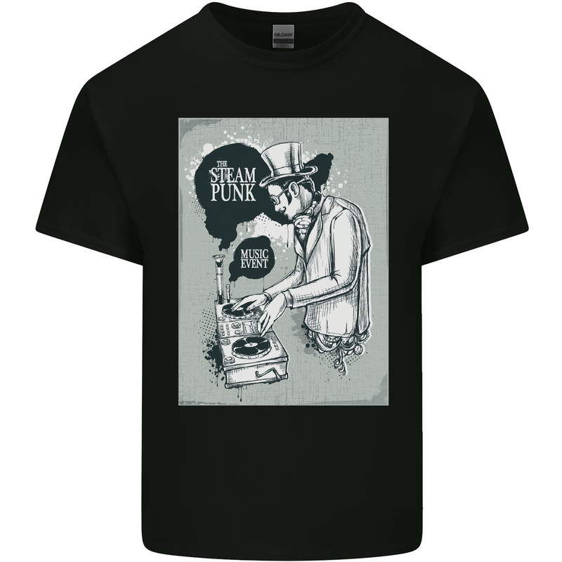 Steampunk Music Event Kids T-Shirt Childrens Black