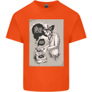 Steampunk Music Event Kids T-Shirt Childrens Orange