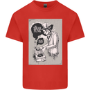 Steampunk Music Event Kids T-Shirt Childrens Red