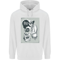 Steampunk Music Event Mens 80% Cotton Hoodie White