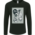 Steampunk Music Event Mens Long Sleeve T-Shirt Black