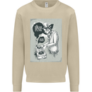 Steampunk Music Event Mens Sweatshirt Jumper Sand