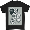 Steampunk Music Event Mens T-Shirt Cotton Gildan Black