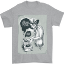 Steampunk Music Event Mens T-Shirt Cotton Gildan Sports Grey
