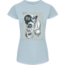 Steampunk Music Event Womens Petite Cut T-Shirt Light Blue