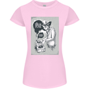 Steampunk Music Event Womens Petite Cut T-Shirt Light Pink