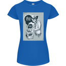 Steampunk Music Event Womens Petite Cut T-Shirt Royal Blue
