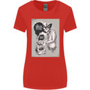 Steampunk Music Event Womens Wider Cut T-Shirt Red