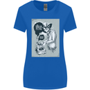 Steampunk Music Event Womens Wider Cut T-Shirt Royal Blue