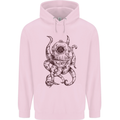 Steampunk Octopus Kraken Cthulhu Childrens Kids Hoodie Light Pink