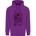 Steampunk Octopus Kraken Cthulhu Childrens Kids Hoodie Purple