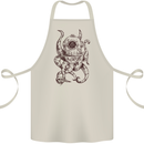 Steampunk Octopus Kraken Cthulhu Cotton Apron 100% Organic Natural