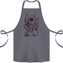 Steampunk Octopus Kraken Cthulhu Cotton Apron 100% Organic Steel