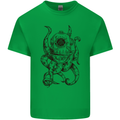 Steampunk Octopus Kraken Cthulhu Kids T-Shirt Childrens Irish Green