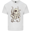 Steampunk Octopus Kraken Cthulhu Kids T-Shirt Childrens White