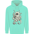 Steampunk Octopus Kraken Cthulhu Mens 80% Cotton Hoodie Peppermint