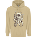 Steampunk Octopus Kraken Cthulhu Mens 80% Cotton Hoodie Sand