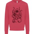 Steampunk Octopus Kraken Cthulhu Mens Sweatshirt Jumper Heliconia