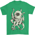Steampunk Octopus Kraken Cthulhu Mens T-Shirt Cotton Gildan Irish Green