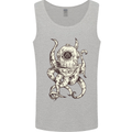 Steampunk Octopus Kraken Cthulhu Mens Vest Tank Top Sports Grey