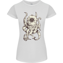 Steampunk Octopus Kraken Cthulhu Womens Petite Cut T-Shirt White