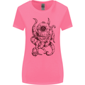 Steampunk Octopus Kraken Cthulhu Womens Wider Cut T-Shirt Azalea