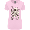 Steampunk Octopus Kraken Cthulhu Womens Wider Cut T-Shirt Light Pink