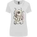 Steampunk Octopus Kraken Cthulhu Womens Wider Cut T-Shirt White