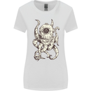 Steampunk Octopus Kraken Cthulhu Womens Wider Cut T-Shirt White