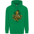 Steampunk Octopus Scuba Diving Cthulhu Childrens Kids Hoodie Irish Green