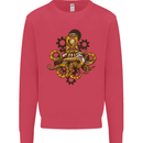 Steampunk Octopus Scuba Diving Cthulhu Kids Sweatshirt Jumper Heliconia