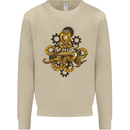 Steampunk Octopus Scuba Diving Cthulhu Mens Sweatshirt Jumper Sand